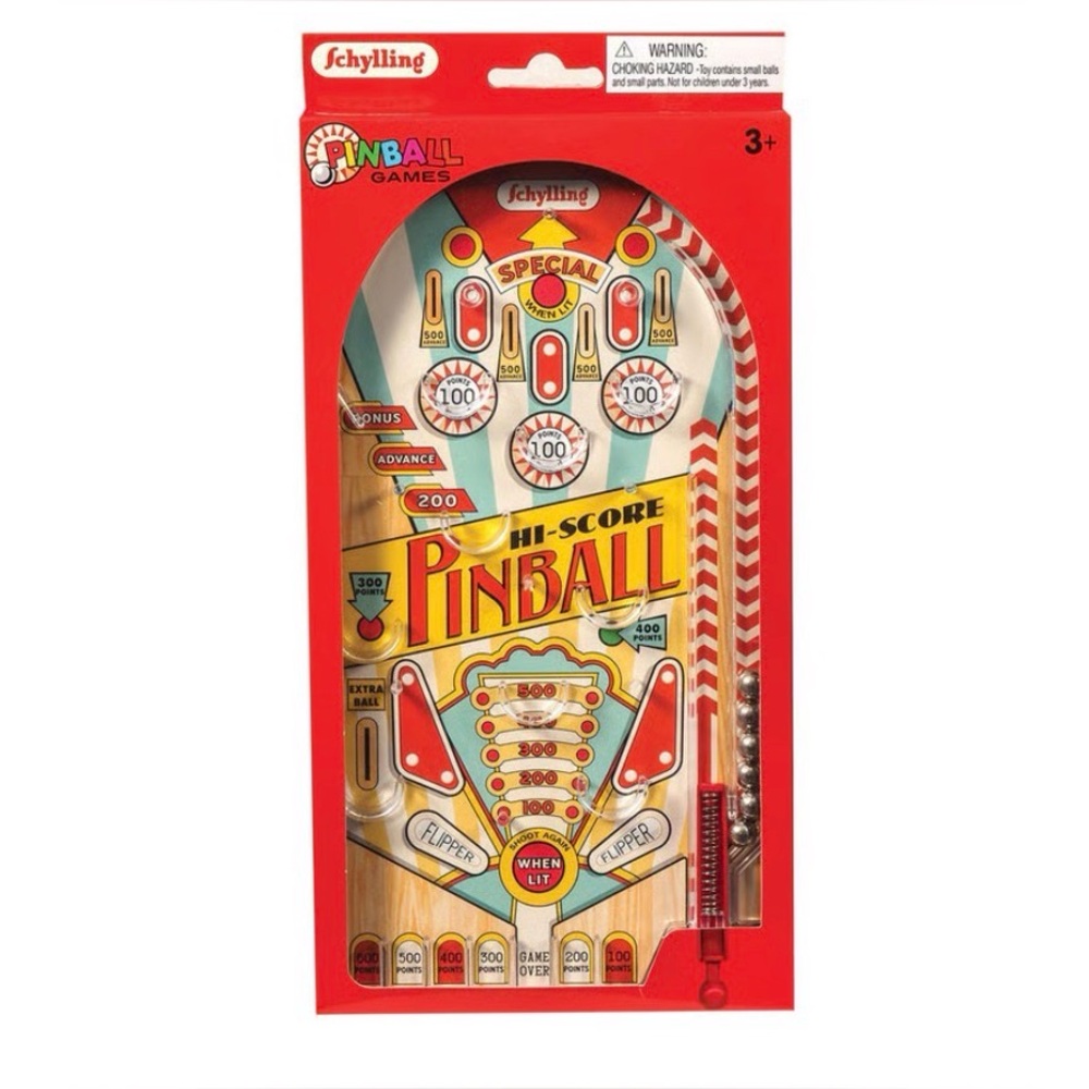 Schylling Hi-Score Pinball Game - NWT